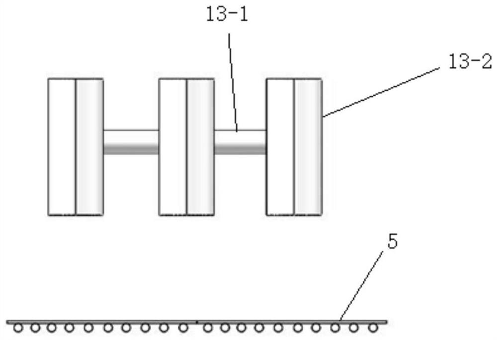 High-efficiency high-throughput continuous casting and rolling system and process for titanium alloy bars