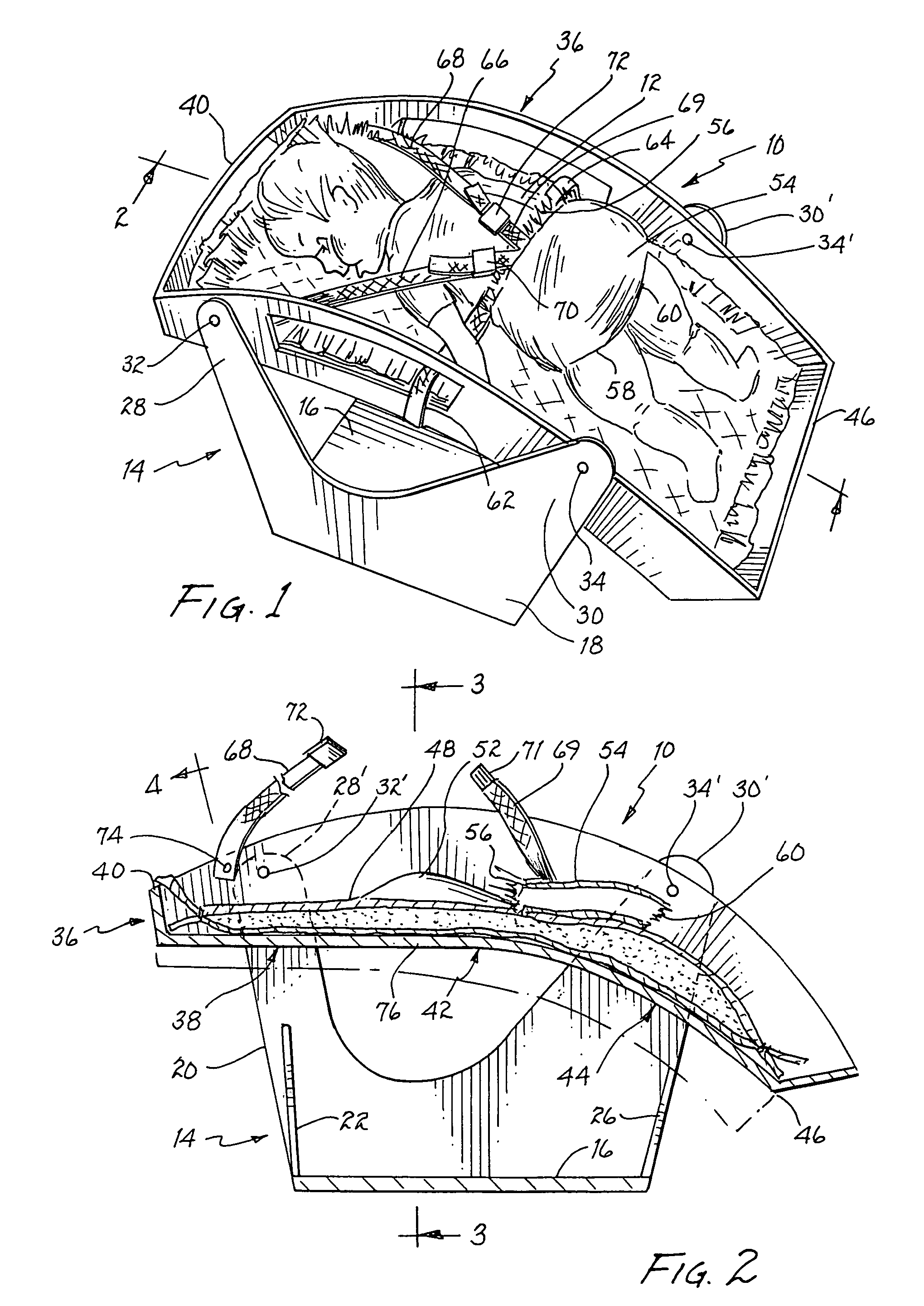 Infant sleep support device simulating burping position