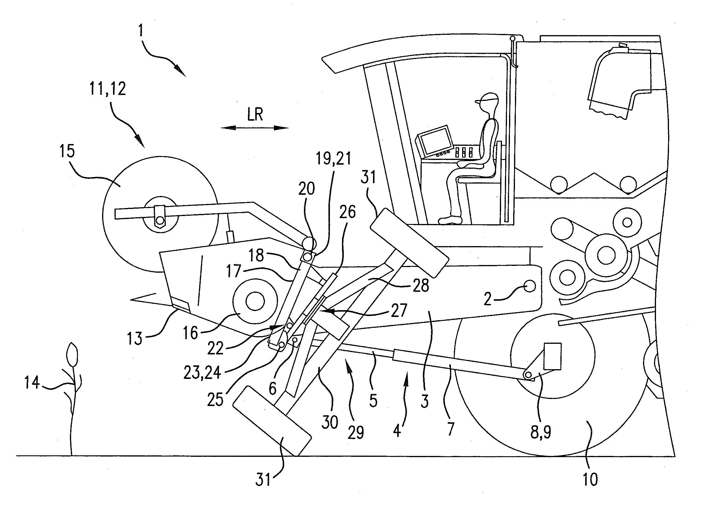 Agricultural working machine