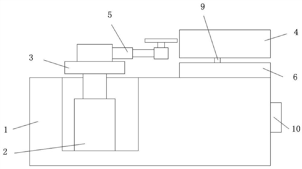 Edge grinding device for display screen glass processing