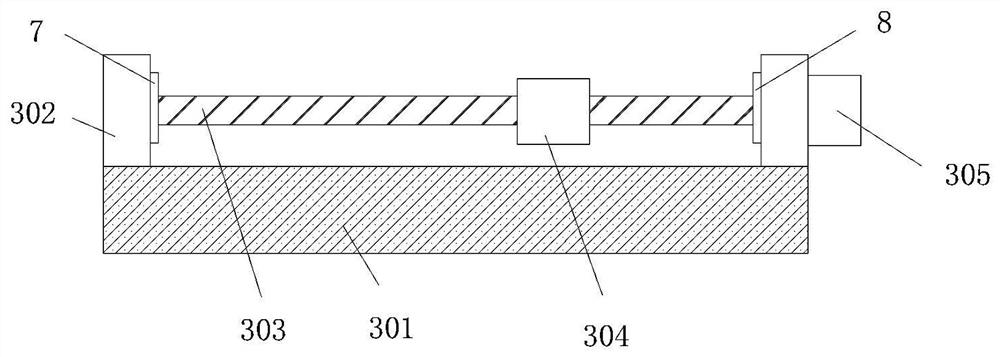 Edge grinding device for display screen glass processing