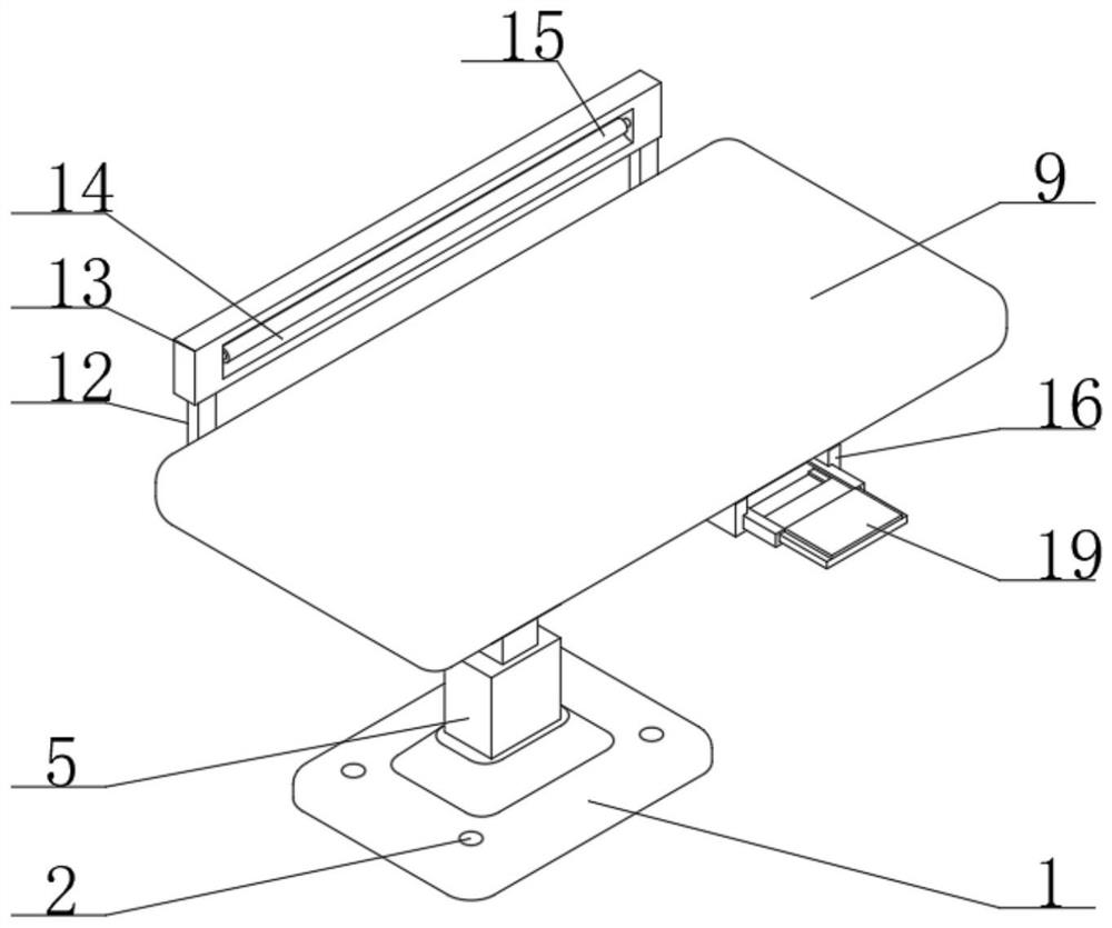 Multifunctional operating table for thoracic surgery department