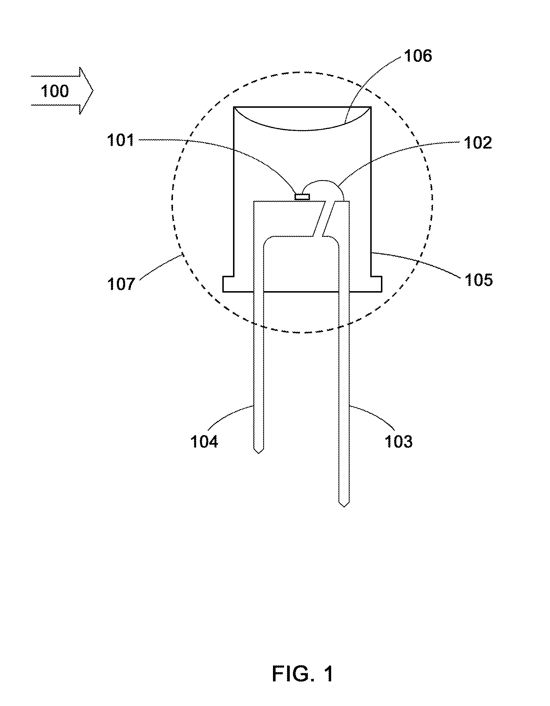 Spherical light output LED lens and heat sink stem system