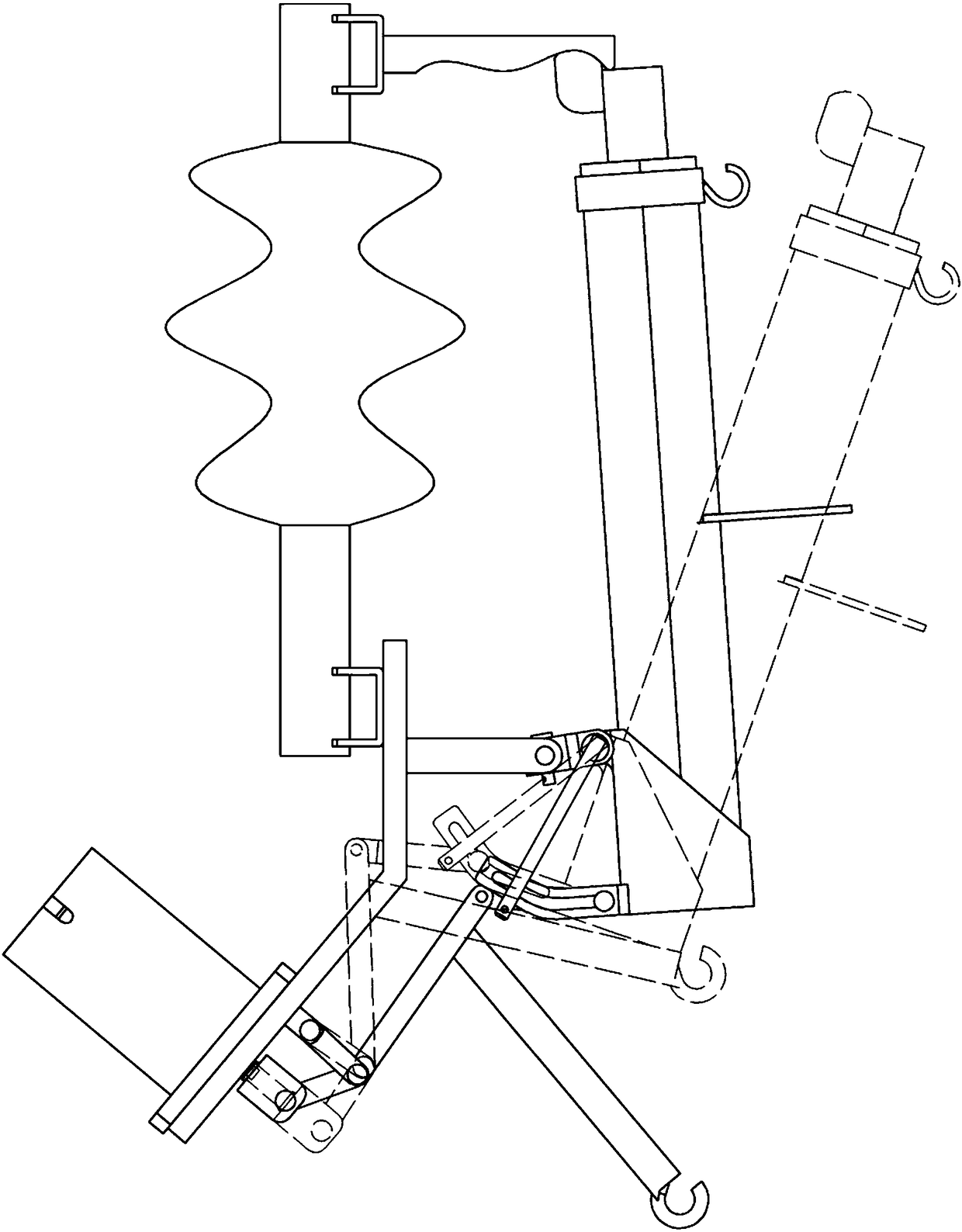 Vacuum drop-out-type switch