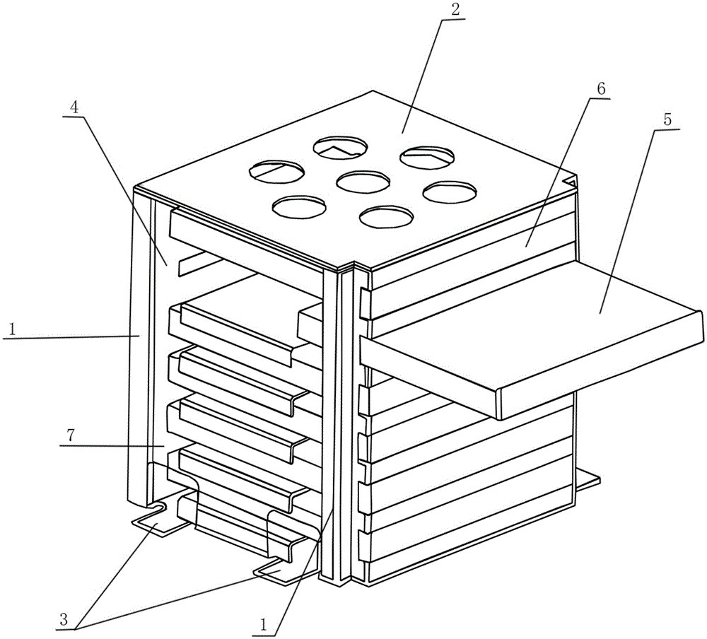 Bank business archive optical disk offline secure storage system and storage method