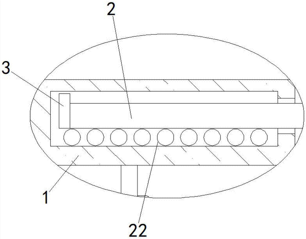 Physical exploration device for marshland area