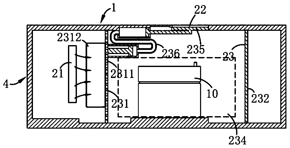 Battery pack for electric forklift