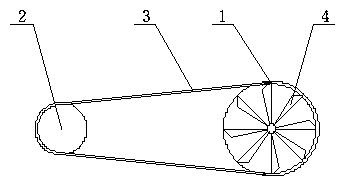 More stable hydraulic cylinder connecting structure