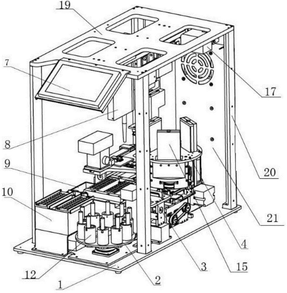 Fully-automatic fluorescence immunoassay system