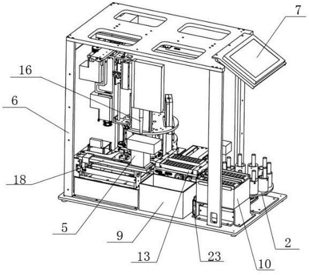 Fully-automatic fluorescence immunoassay system