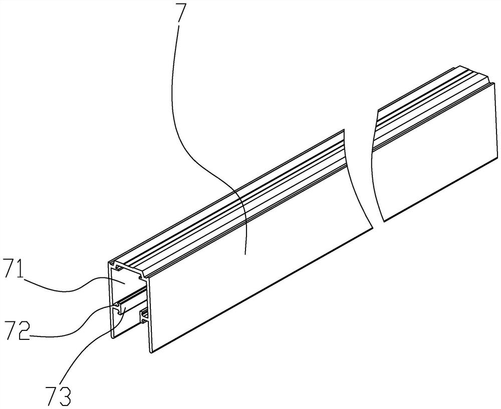 Anti-swing balance structure of sliding door