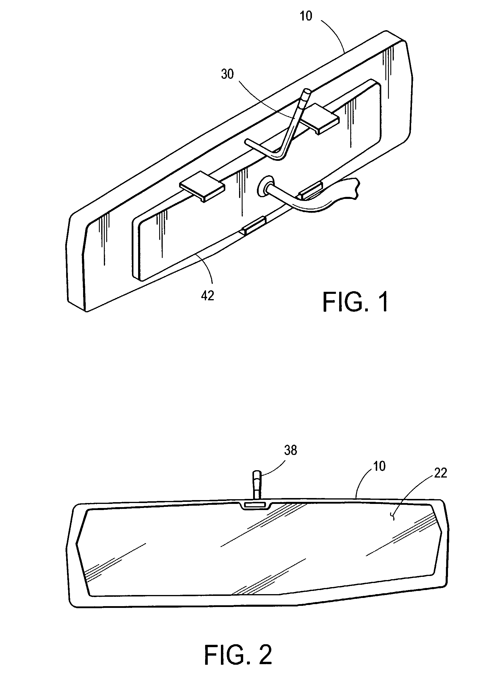 Rearview video output device