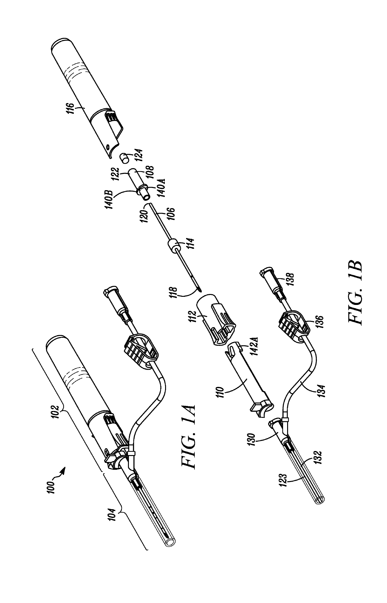 Spring retract iv catheter