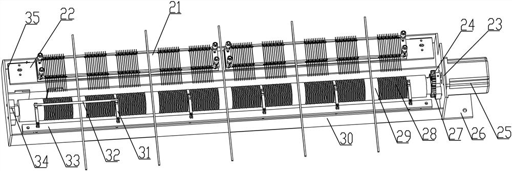 Enameled wire painting device convenient for high-precision adjustment, and use method thereof