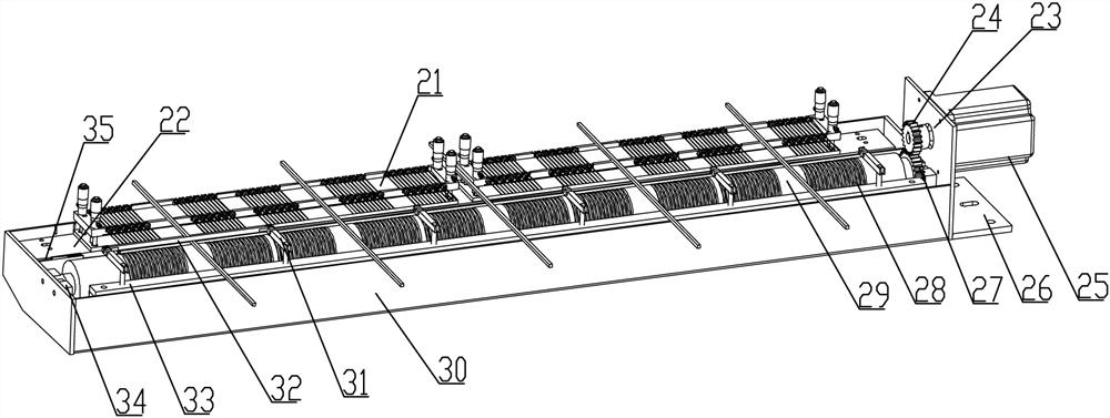 Enameled wire painting device convenient for high-precision adjustment, and use method thereof