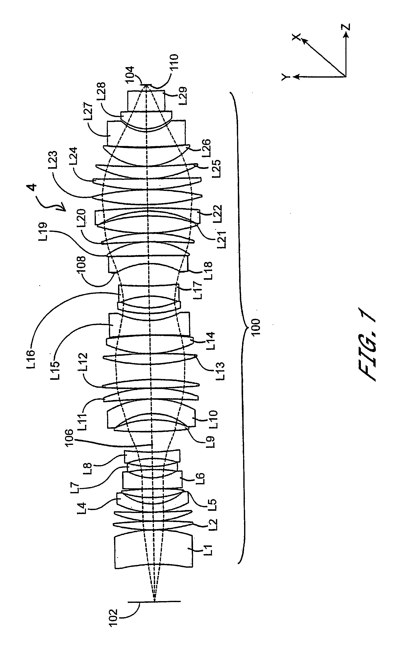 Structures and methods for reducing aberration in optical systems