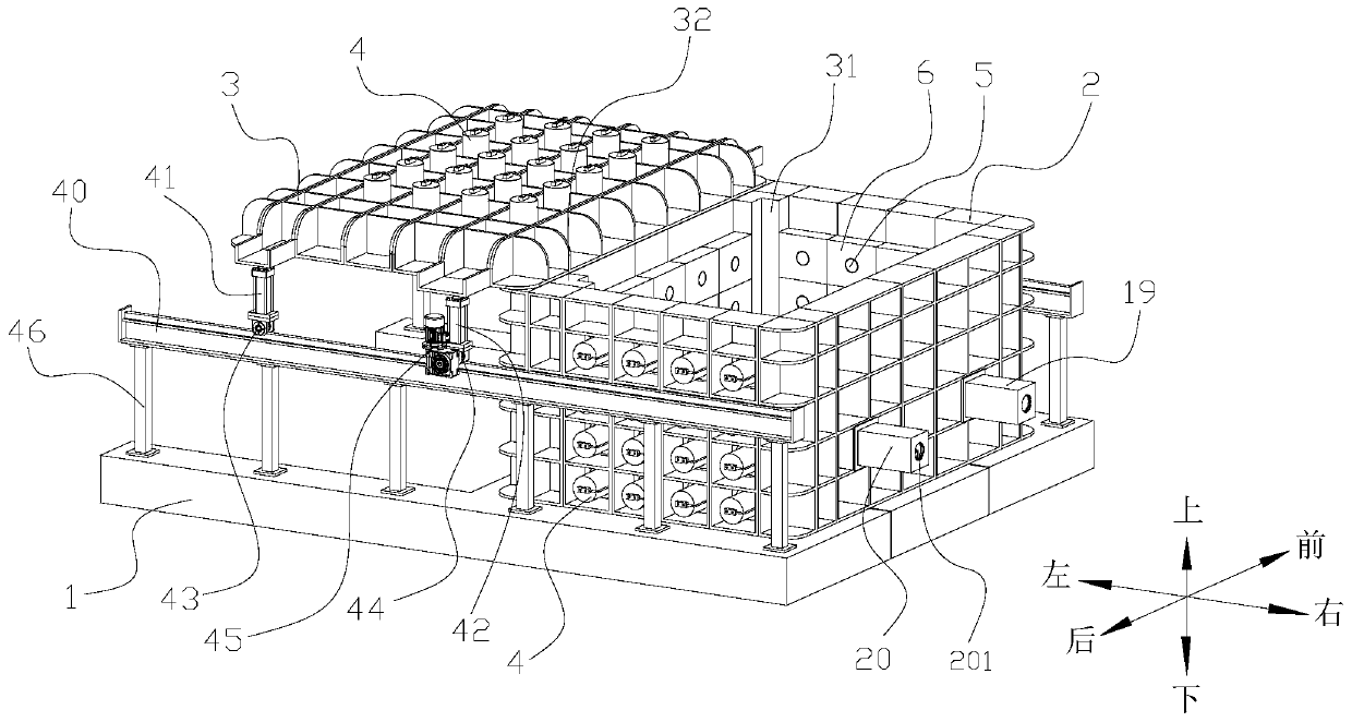 Gas three-dimensional extraction and goaf spontaneous combustion ignition coupling test system