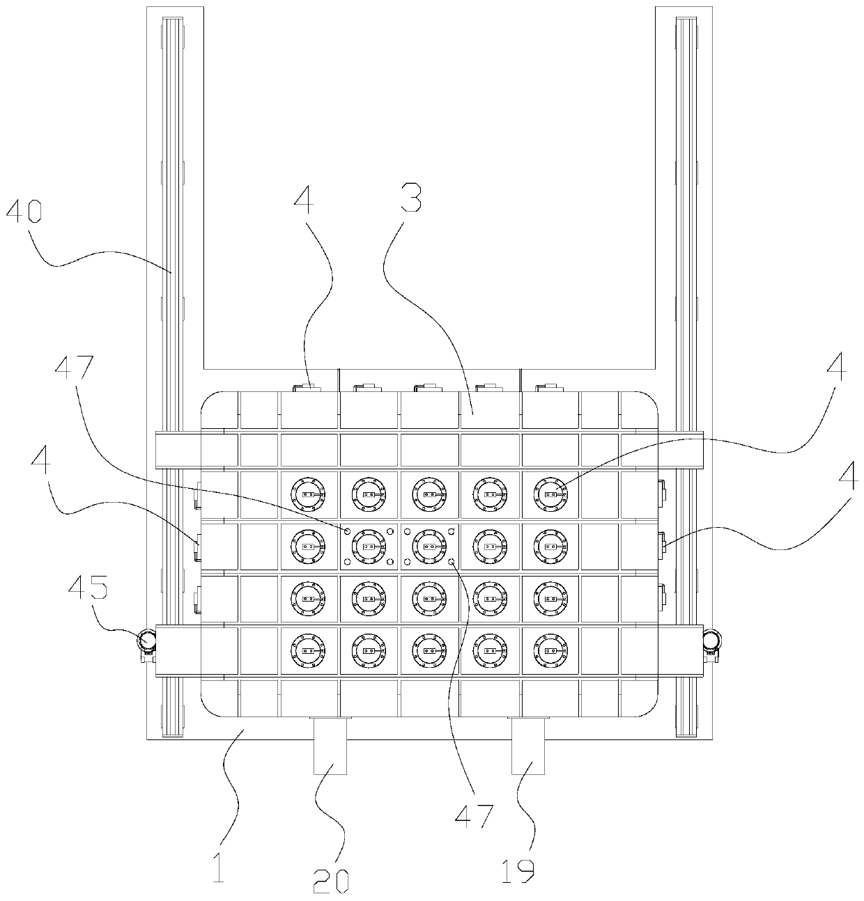 Gas three-dimensional extraction and goaf spontaneous combustion ignition coupling test system