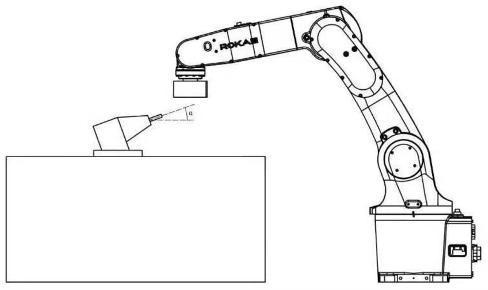 Method for cutting invisible tooth appliance based on six-axis industrial robot