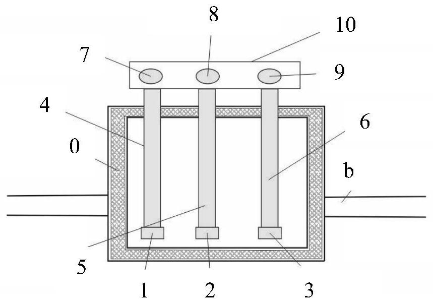 Device and process for detecting content of toxic gas in oilfield formation water