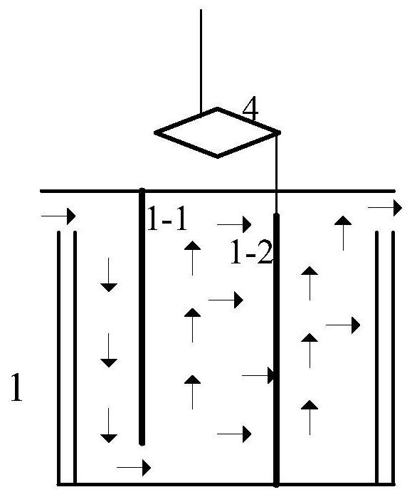 Device and process for detecting content of toxic gas in oilfield formation water