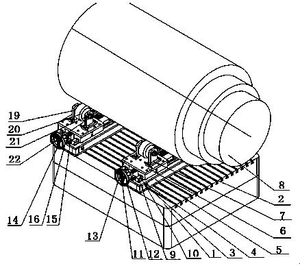 Adjustable type rotation body tool