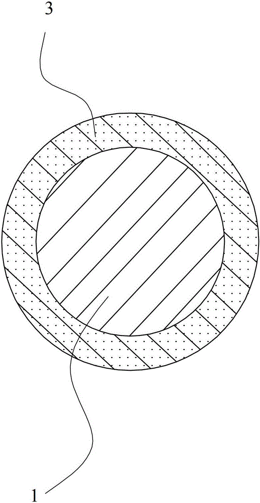 A high-efficiency electrode wire for precision mold cutting and its preparation method