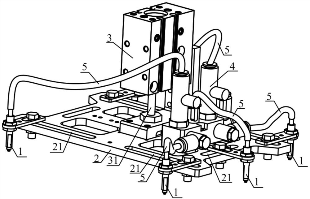 A waste material removal system