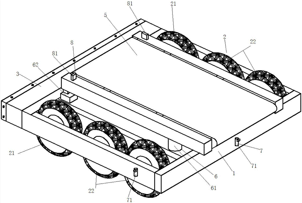 Conveying angle adjustable intelligent conveying robot