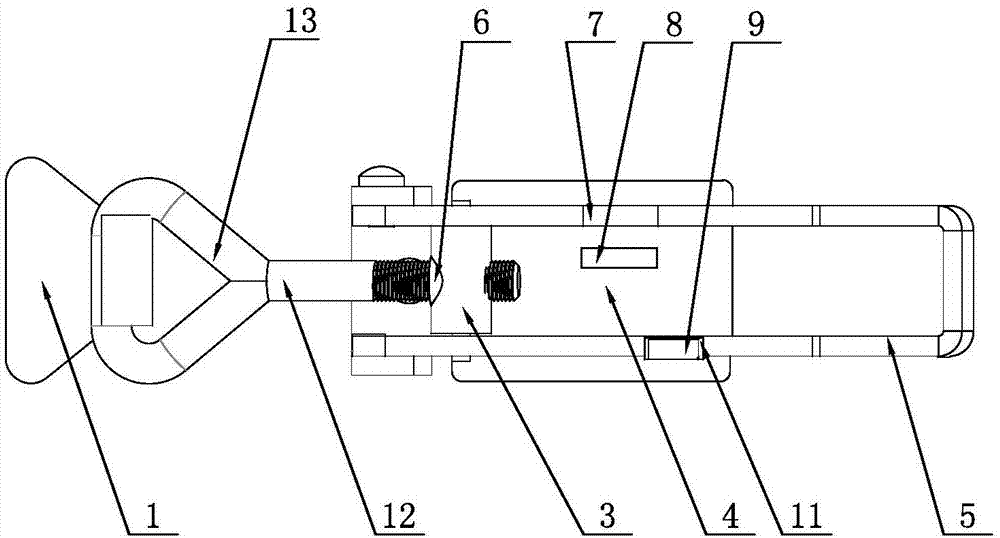 Hasp with self-lock and buckle ring anti-twisting structure