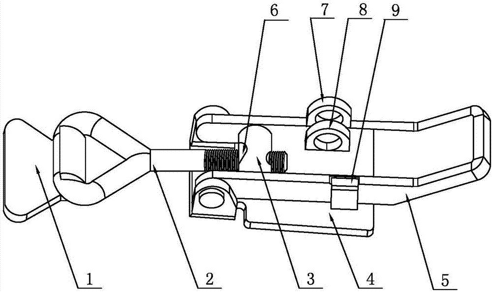 Hasp with self-lock and buckle ring anti-twisting structure