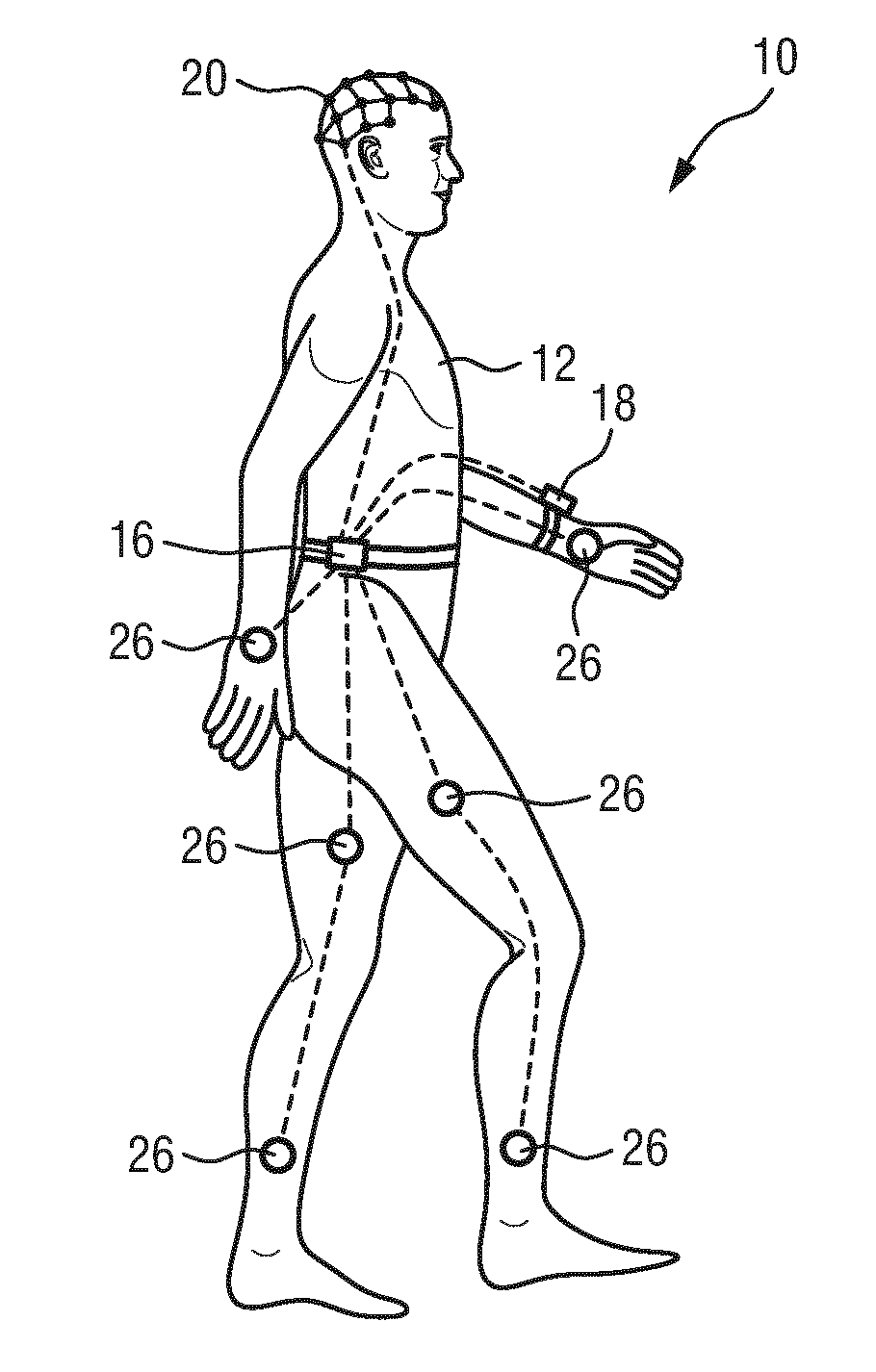 System for supporting an elderly, frail and/or diseased person