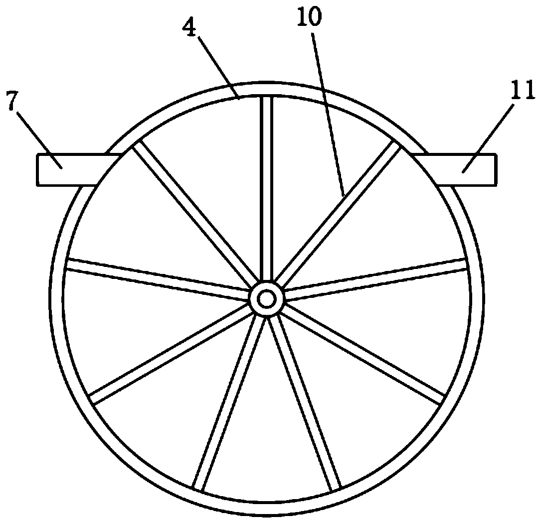 Computer case capable of circularly absorbing moisture and preventing moisture