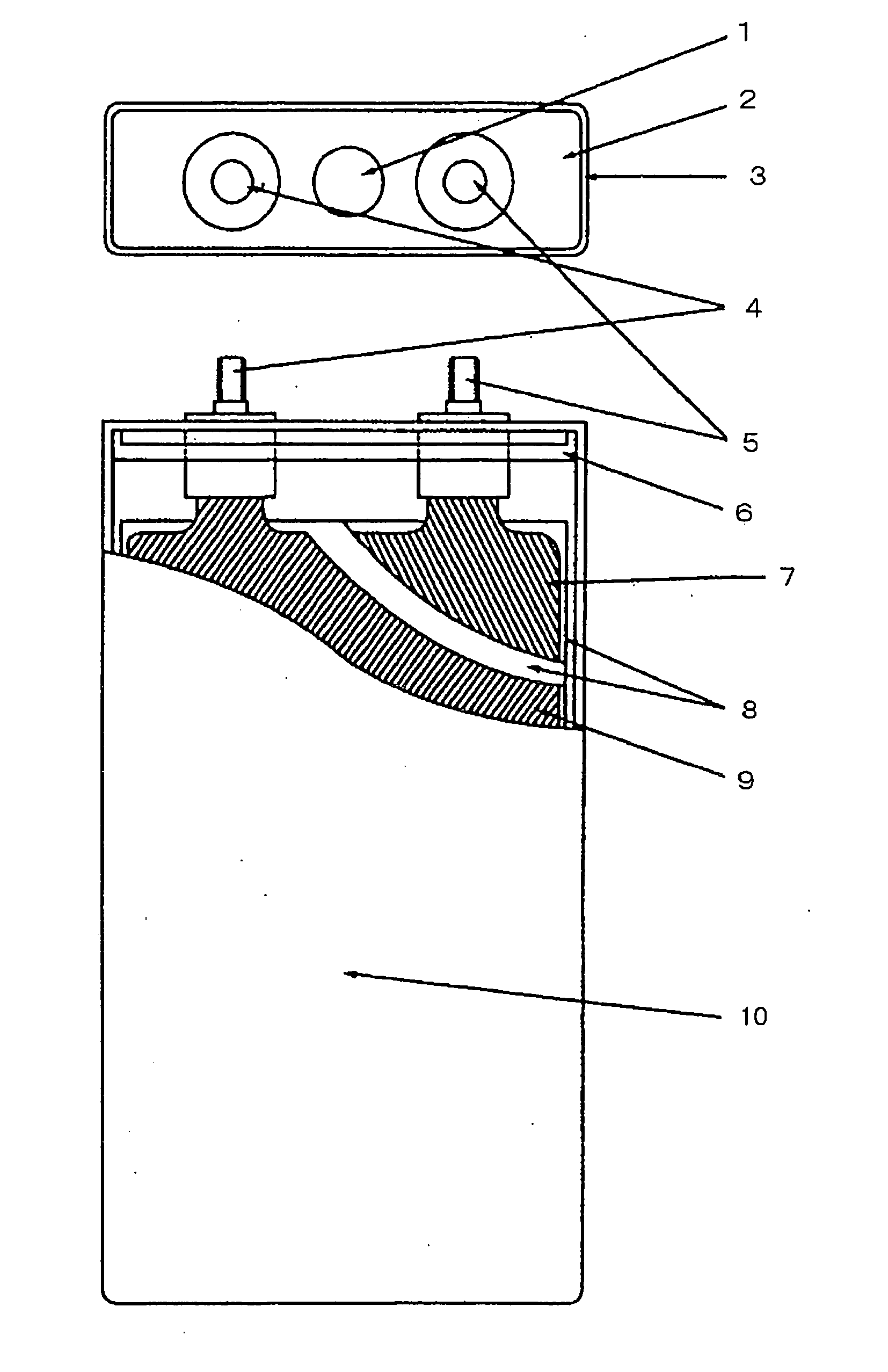 Active substance of positive electrode and nonaqueous electrolyte battery containing the same