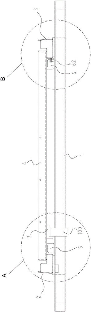 Positioning welding device for anti-jump rail bracket of escalator