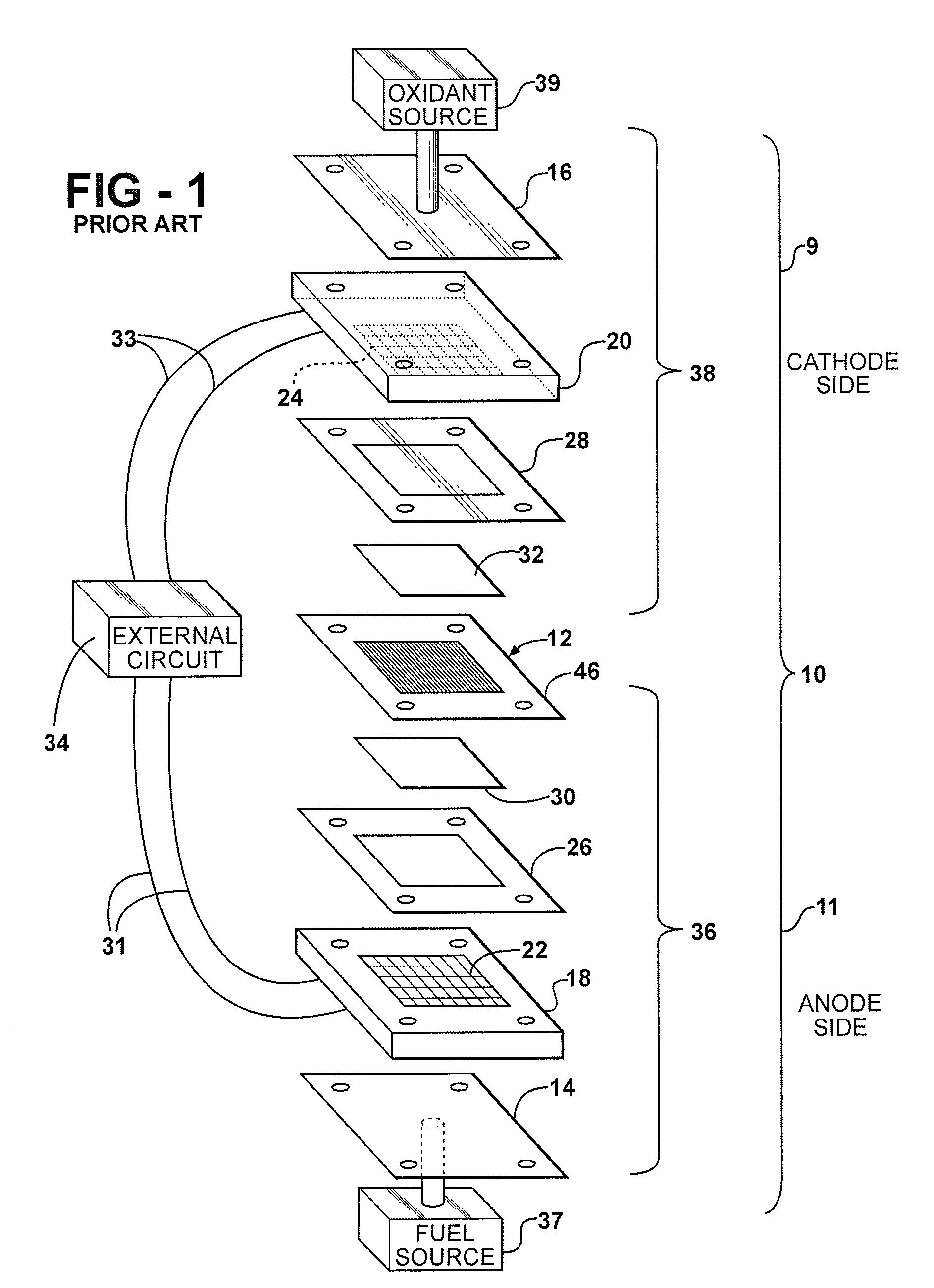 Method to maximize fuel cell stack shorting resistance