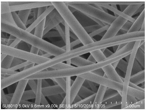 Cobalt single-atom catalyst anchored on carbon nanofibers with cobalt atoms and its preparation method and application