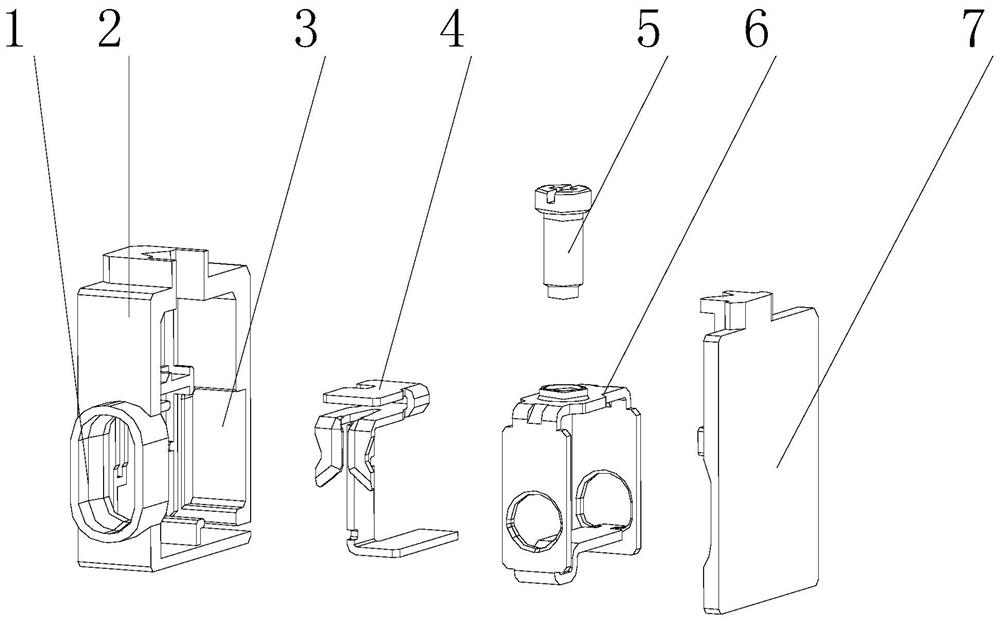 An idc non-stripping wiring device