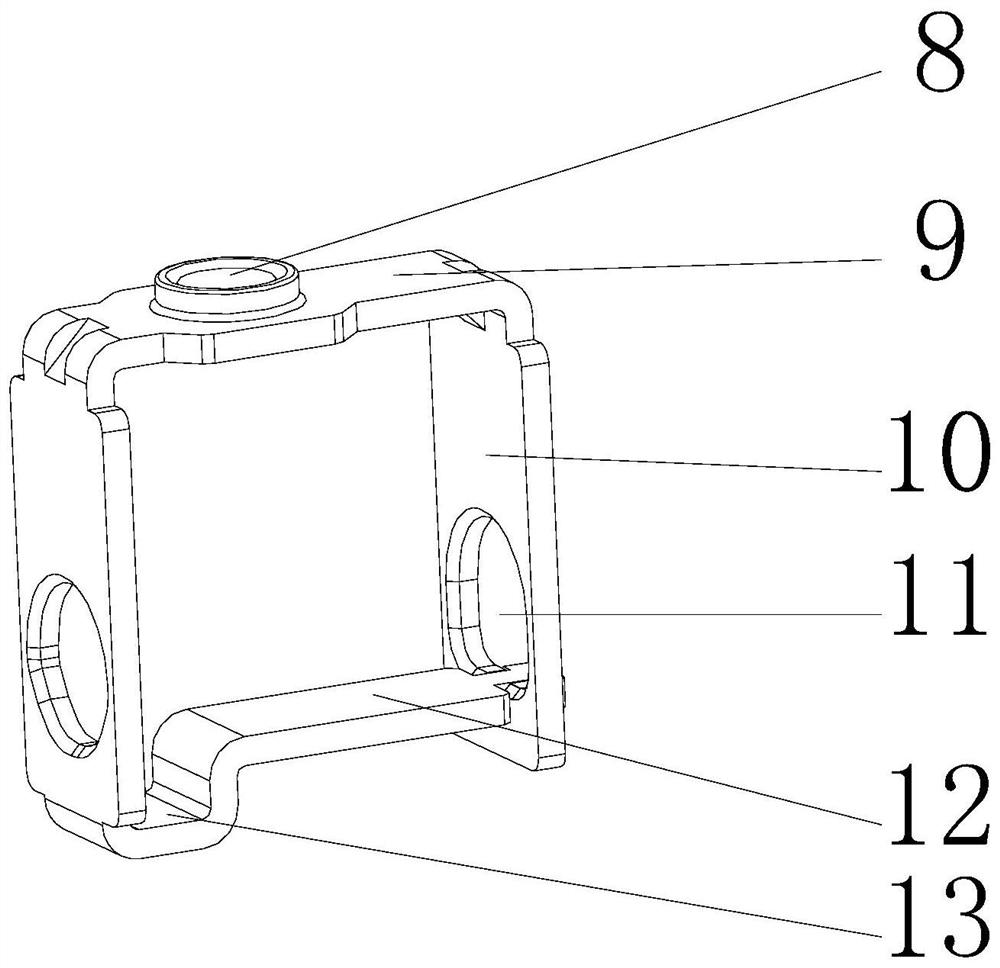 An idc non-stripping wiring device