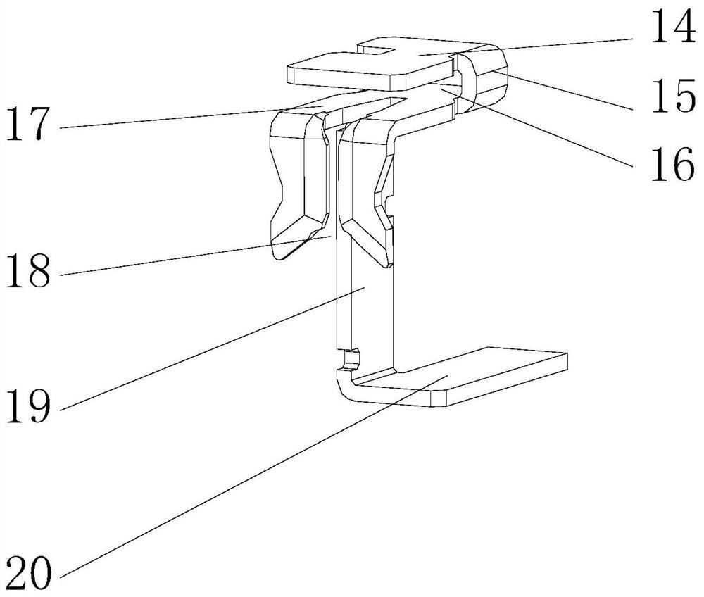 An idc non-stripping wiring device