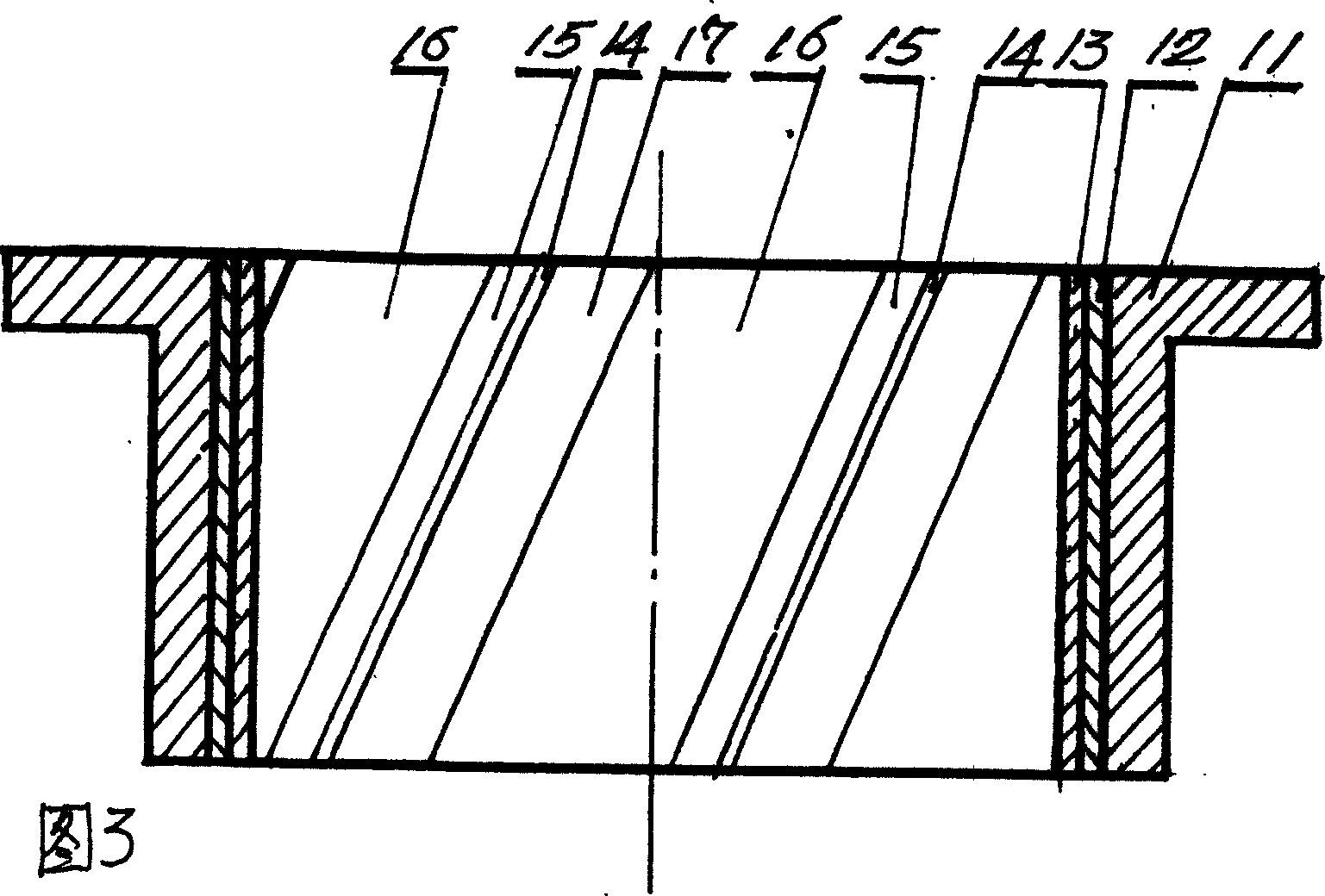 Hydrogenorator with water lubricated bearing structuve