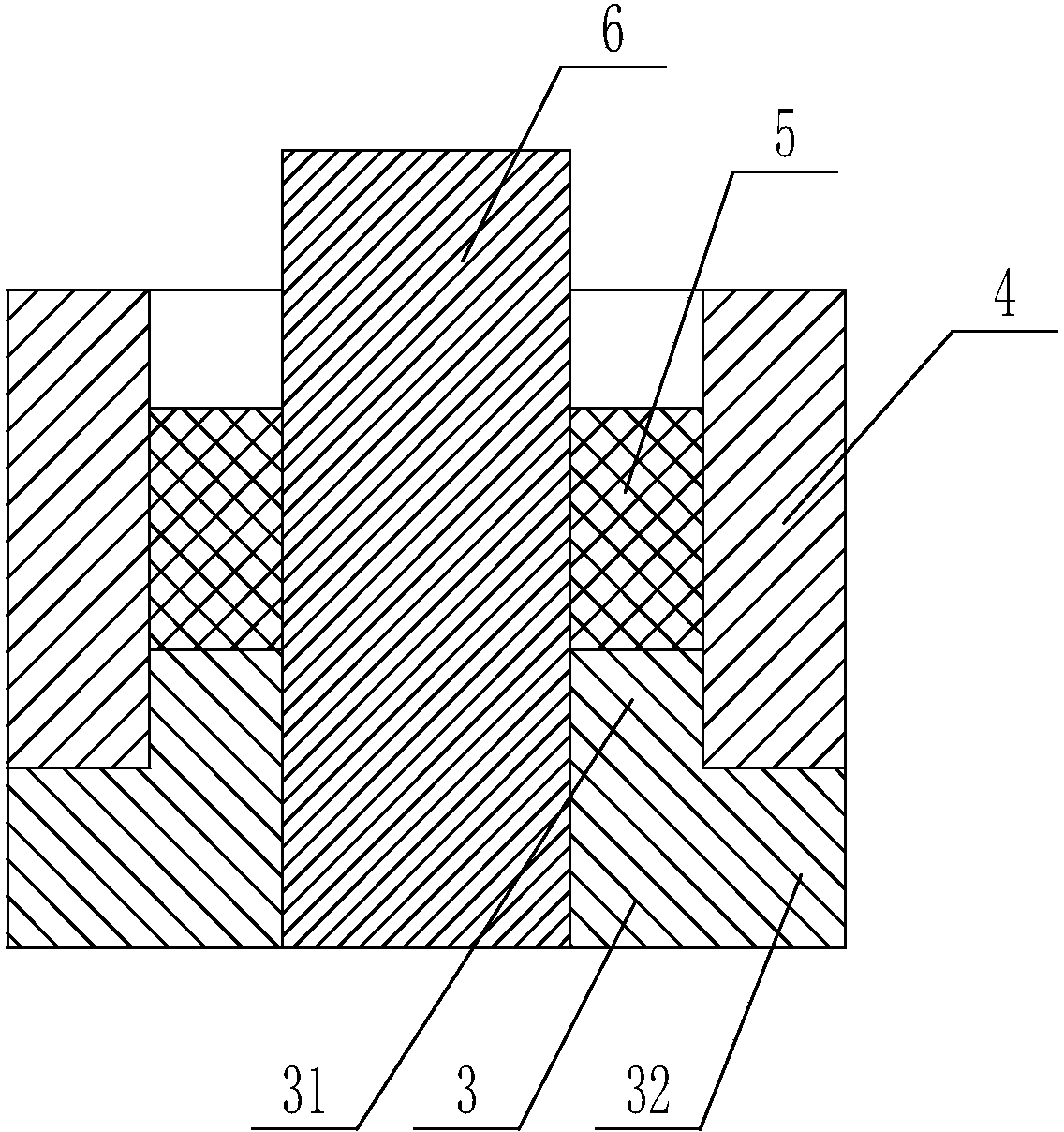 Mould for forging shaft coupling