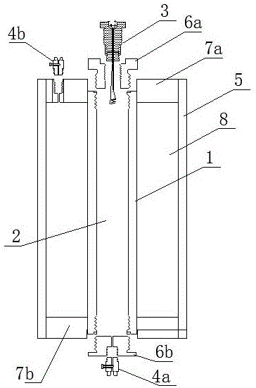 Plug-in type gas blaster