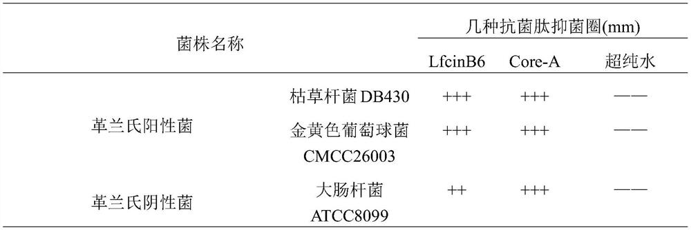 A kind of antimicrobial peptide and its application