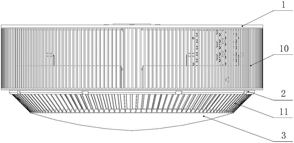 Suspended ceiling type air conditioner indoor unit