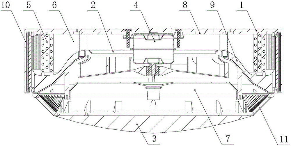 Suspended ceiling type air conditioner indoor unit