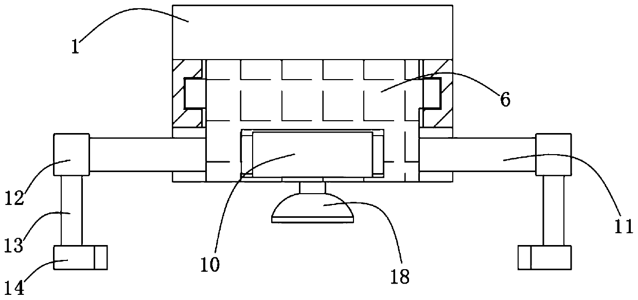 Safe automatic grabbing tool for stamping parts