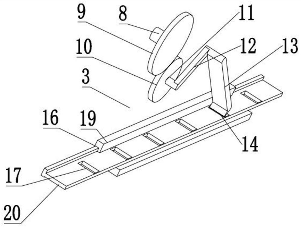 Multifunctional law knowledge display device and use method