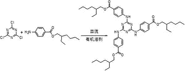 Method for preparing ultraviolet light absorber UVT-150