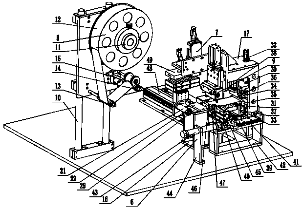 A packaging machine for attaching electronic clips